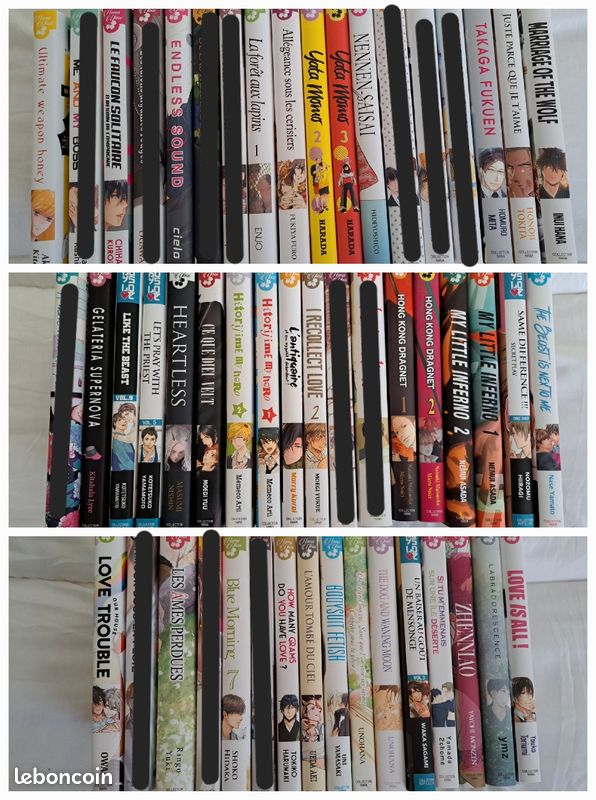 Mangas yaoi, 3 euros le tome (image 1)