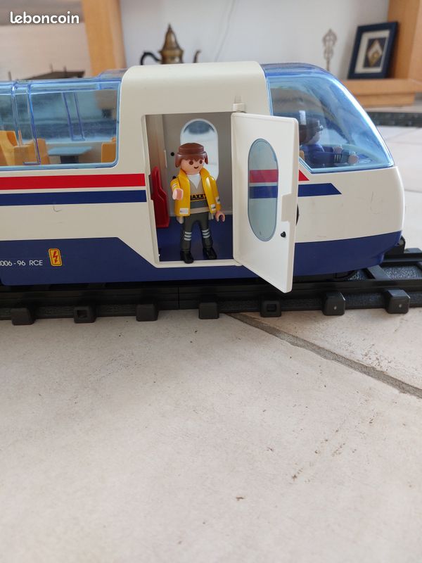 Playmobil Bauanleitung 4119 RC Train Mittelwagon für 4016 Eisenbahn, A5