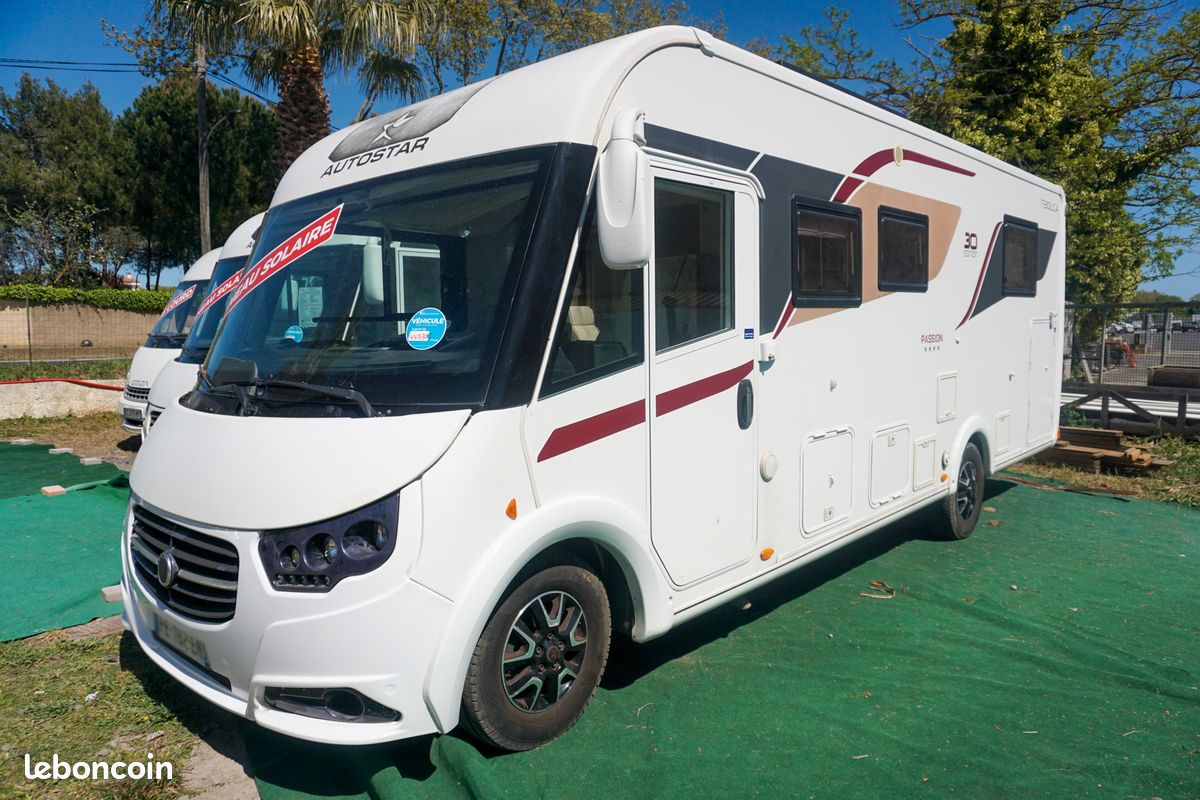 Camping-car intégral AUTOSTAR Passion I730 2019 - Lit central + pavillon - 130 CV (image 1)