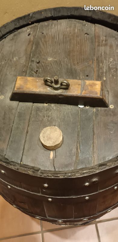 Tonneau Fût Barrique en bois (image 2)