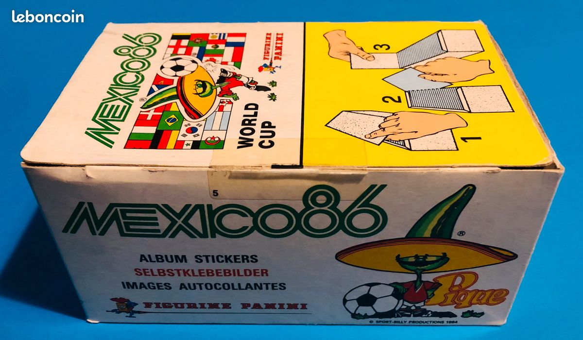 Album Panini 1986 Autocollant Panini Coupe Du Monde 1986 Mexique