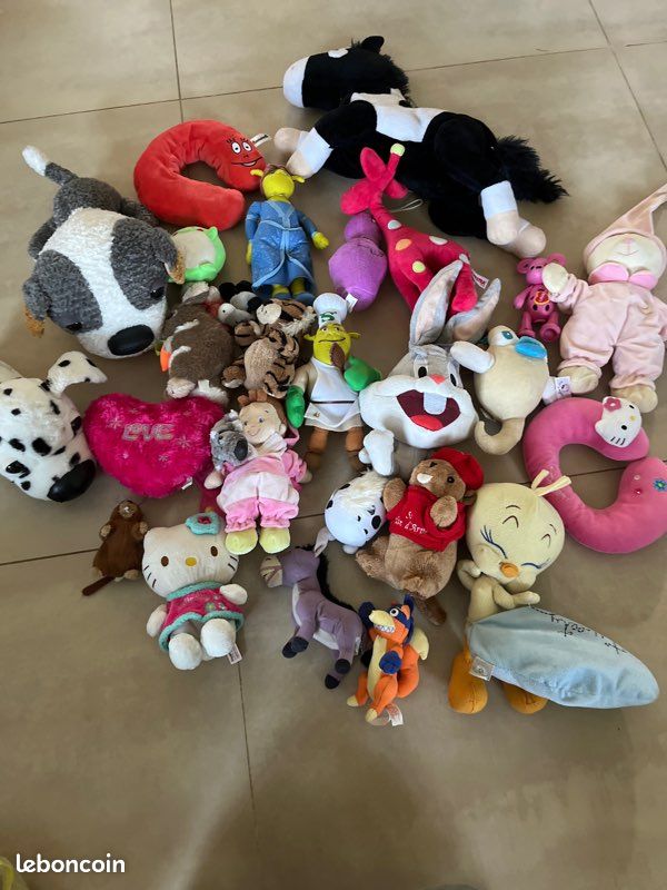 Lot n 4 25 peluches (image 1)