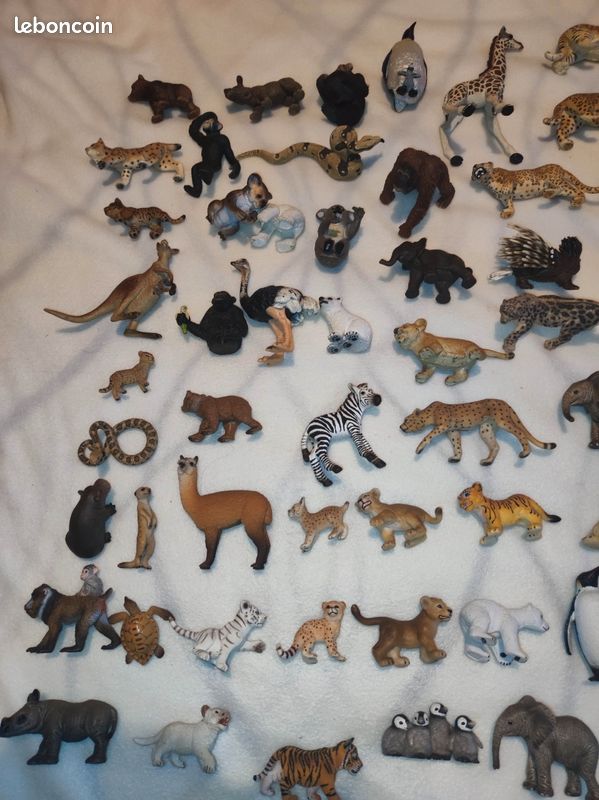 170 Figurines papo Schleich safari +observatoire (image 3)