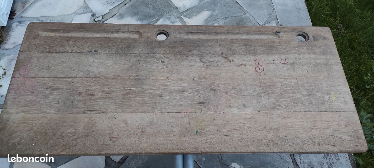 Bureau écolier double enfant (image 6)