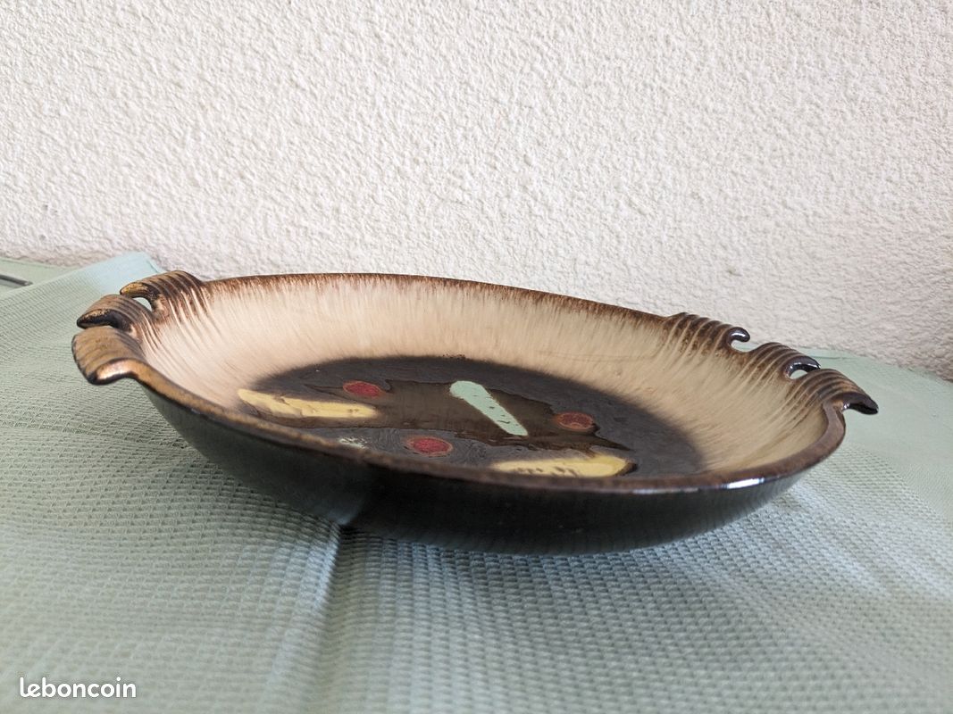 Rare et très jolie présentoir/assiette creuse, W-GERMANY (image 1)