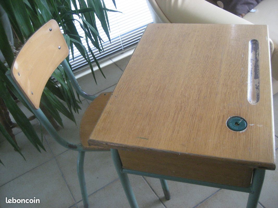 Bureau ecolier vintage (image 2)