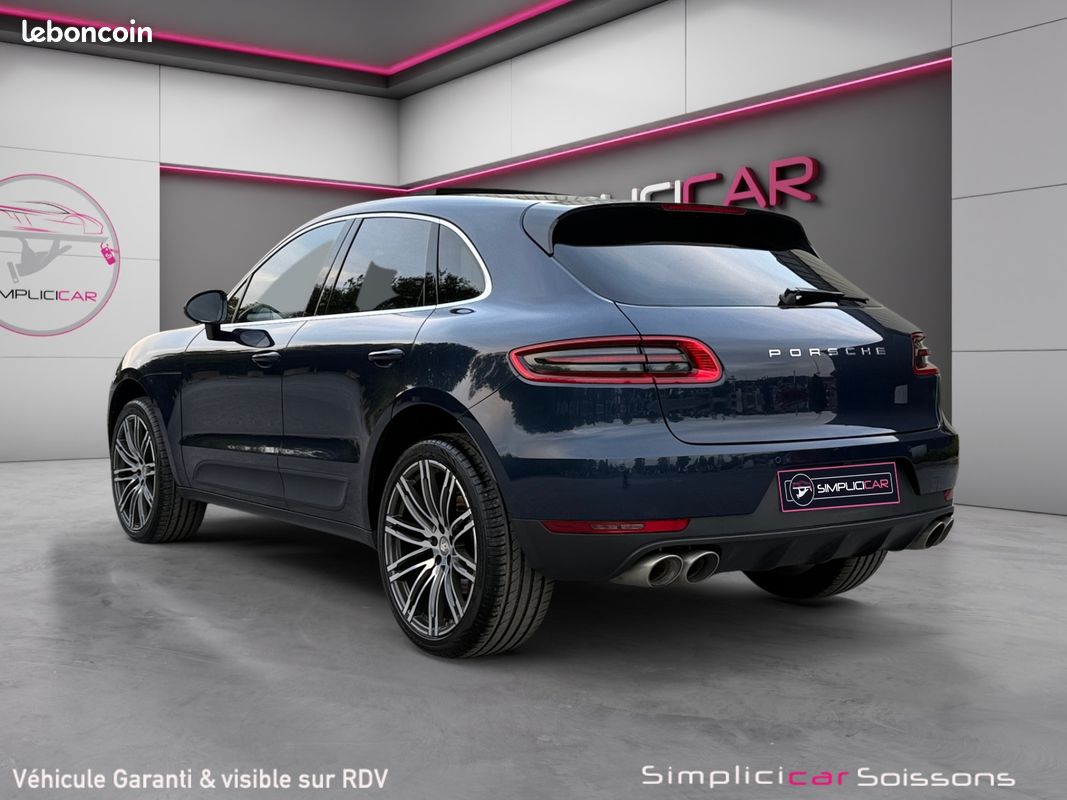 PORSCHE MACAN 3.0D 258 S Toit Pano bose hayon elec sièges élec à mémoires jantes turbo Garantie 12 Mois (image 6)