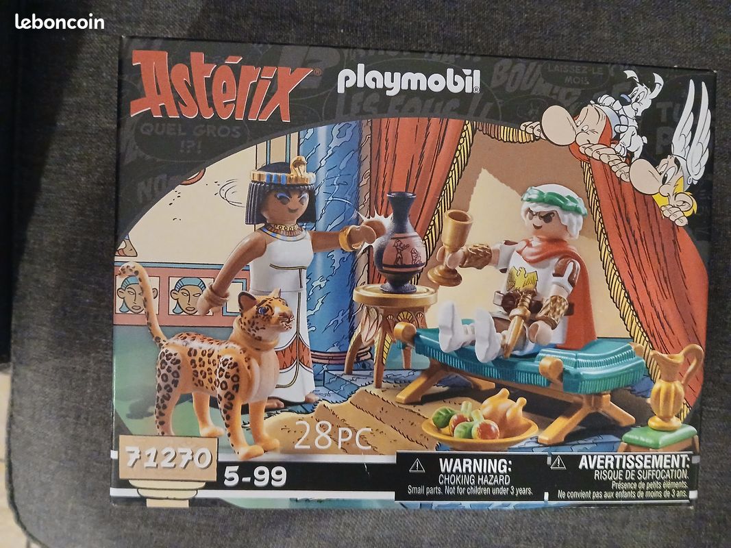 Playmobil 71270 Astérix César Et Cléopâtre – NEUF Sous Blister