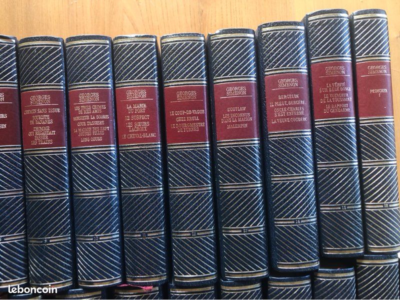 2 séries de romans de Georges Simenon (image 4)