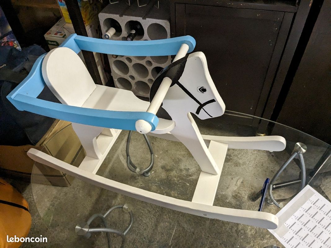 Cheval à bascule bois (image 4)