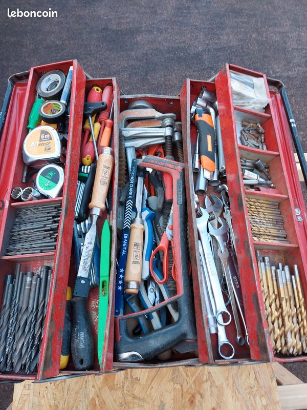 Juskys Mallette à Outils - 1200 Pièces, Valise à Outils Complète avec