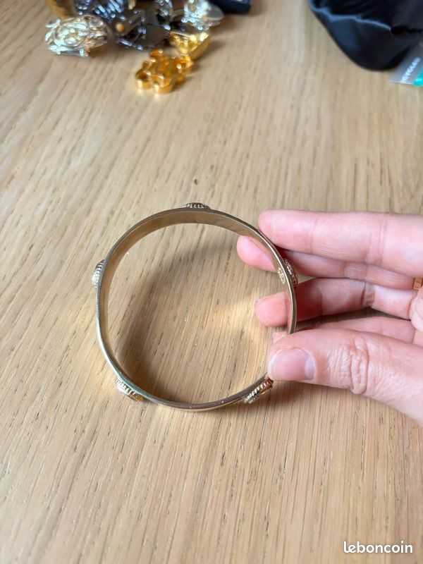 Bracelet Manchette De Style Édouard Rambaud - Occasion, Fermoir Ajustable, Pièce Unique