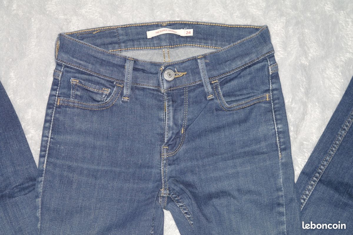 Jeans Levi's 710 Super Skinny W24 (image 5)