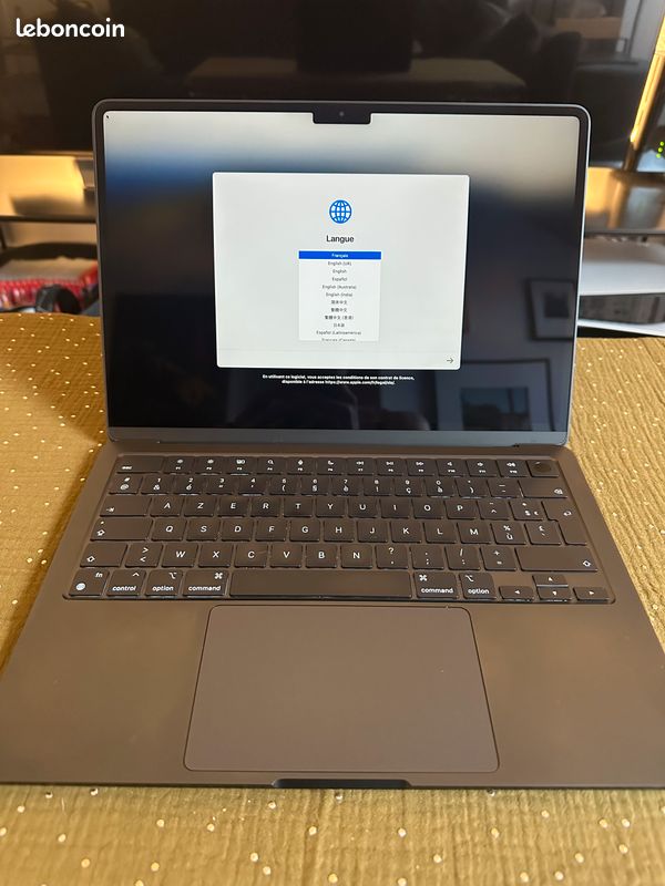 MacBook Air M3 - 13" - 16Go RAM - 512Go SSD - Midnight Blue (image 2)