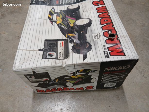 NIKKO Macadam 2 – Voiture Télécommandée RC Vintage En Boîte – Rare