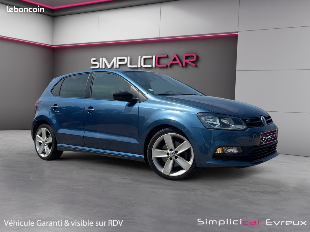 VOLKSWAGEN POLO V 1.4 TSI 150 BLUE GT DSG7 150Ch - Garantie 12 mois (image 1)