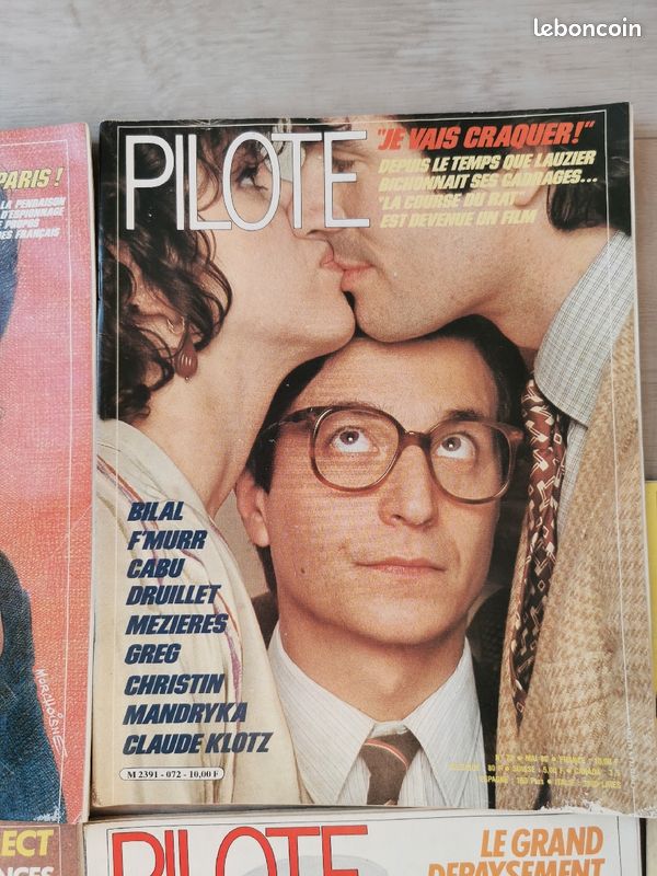 Lot 7 magazines Pilote vintage 80s (image 5)