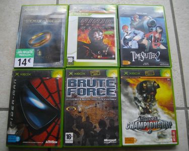 Jeu Brute Force Sur Xbox Originale - Version PAL - Etat Correct