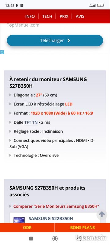 Écran ordinateur Samsung (image 3)