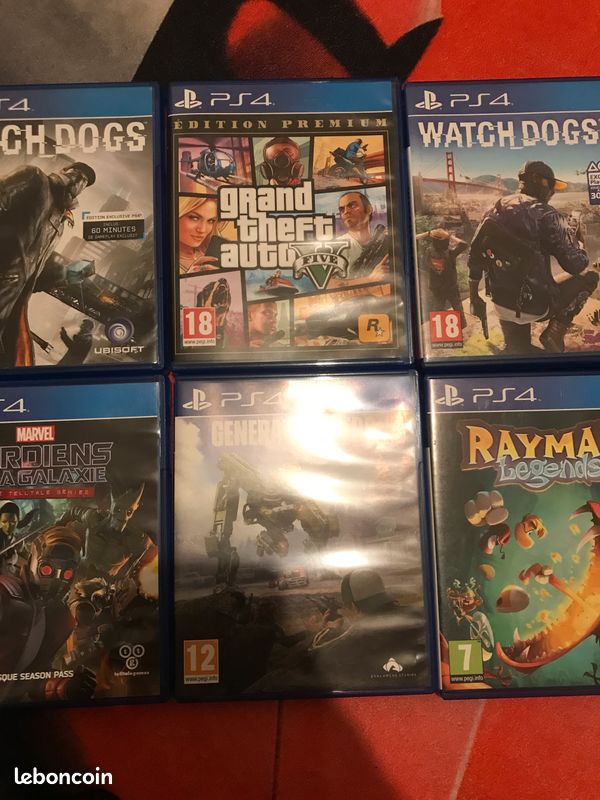 Lot de 6 jeux ps4 40 (image 2)