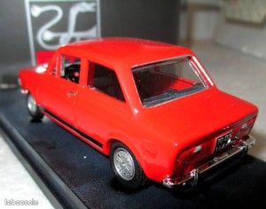 Rio 4669 - Fiat 128 Rallye 1971 Rouge/Orange - Miniature 1/43 Collection