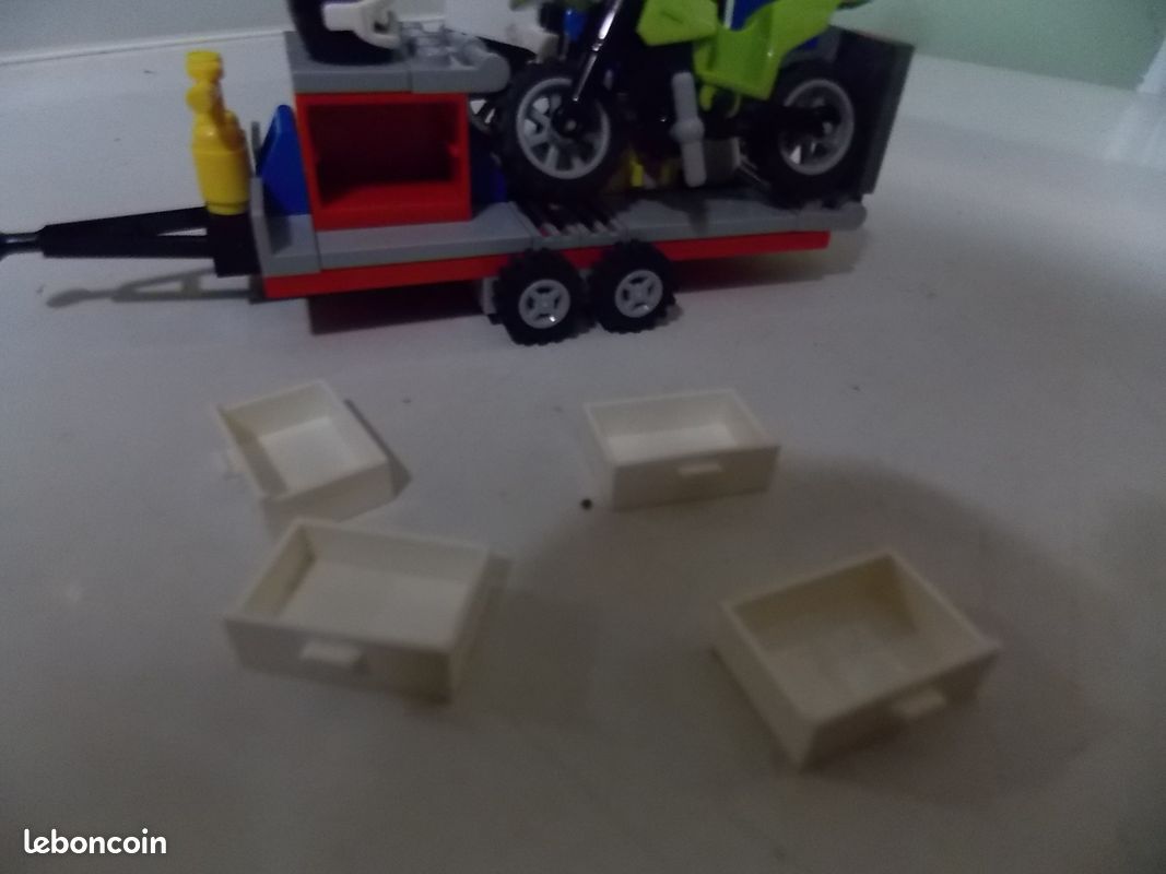 Lego ensemble moto de courses Jeux Jouets