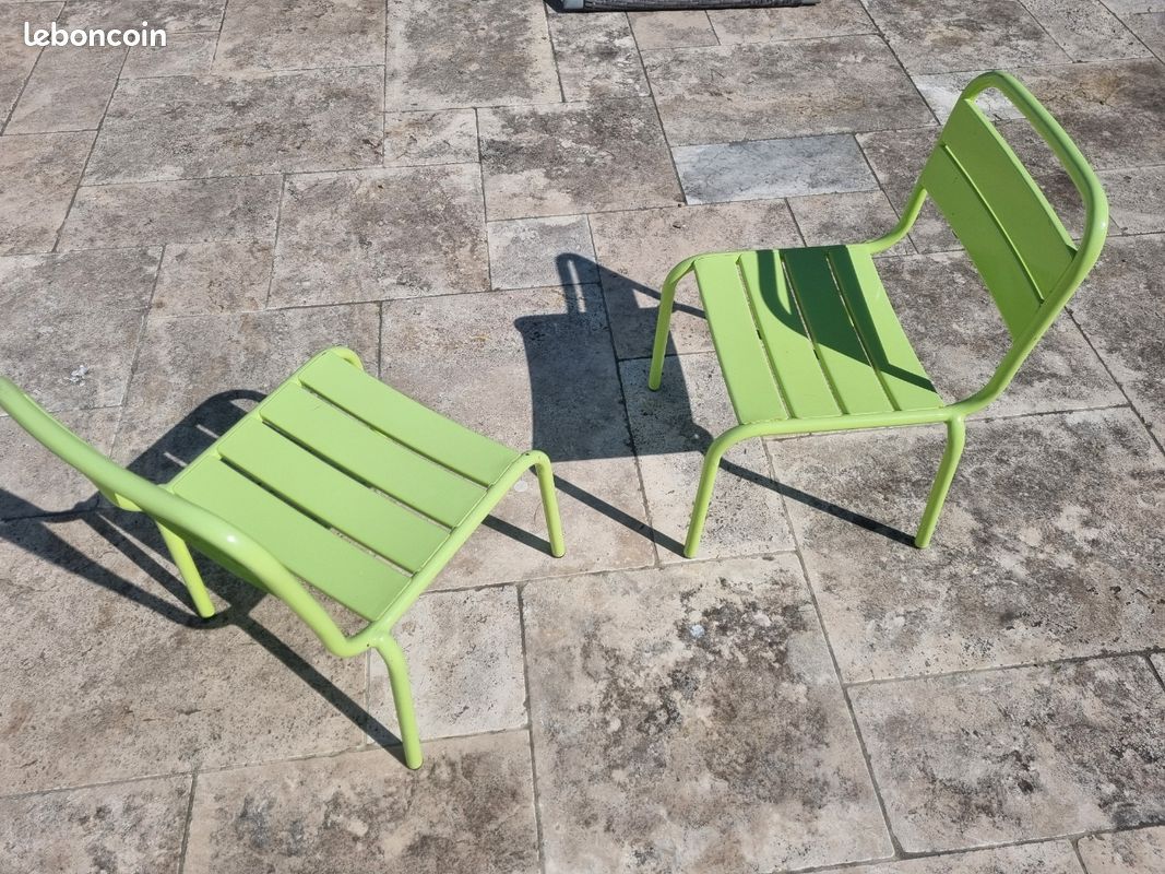 Chaise enfant metal (image 2)