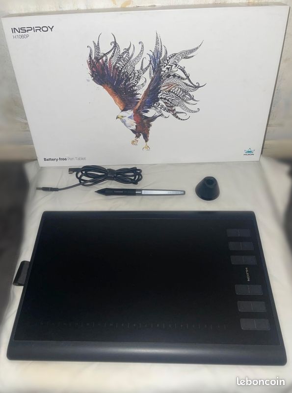 Tablette Graphique (HUION Inspiroy H1060P) (image 1)