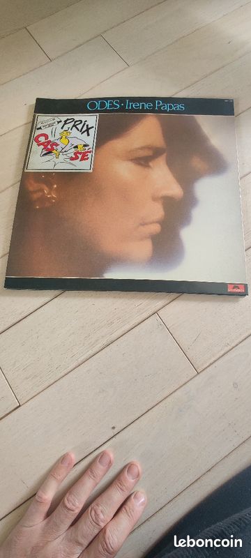 Vinyle Irène Papas - Odes (image 1)