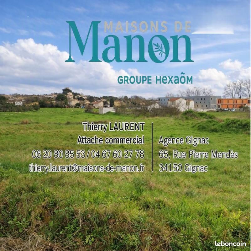Terrain 155 m² Gignac · 79 900 €
