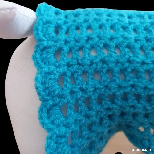 Pull petit chien + chapeau assorti fait main (image 2)