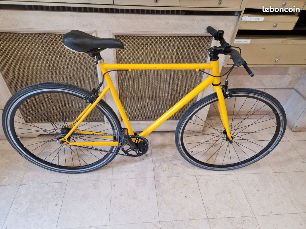 Decathlon Fixie Jaune BikeFair Decathlon BikeFair Marketplace For Bikes