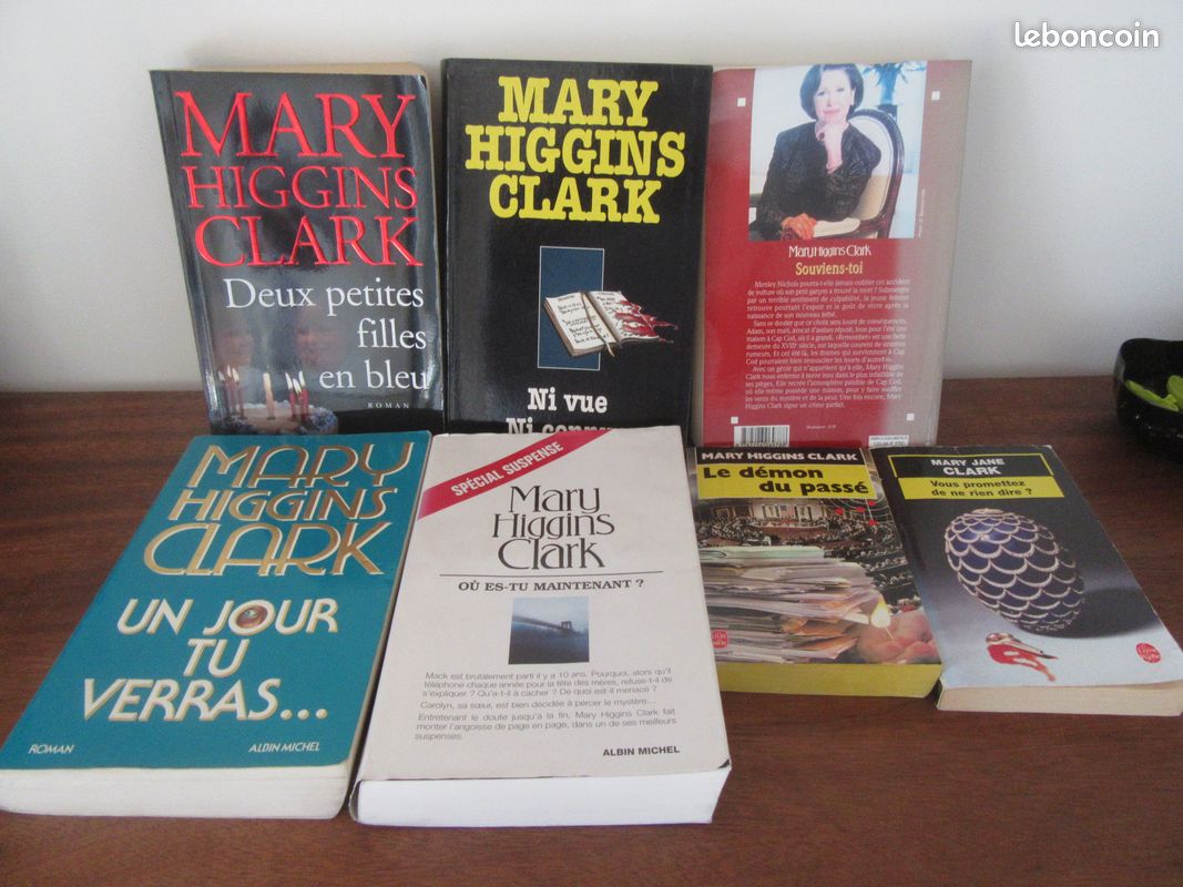 Lot de 7 livres Mary Higgins Clark (image 1)