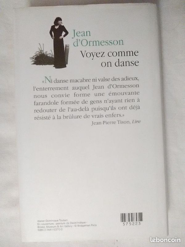 Voyez Comme on Danse – Jean d’Ormesson (image 4)