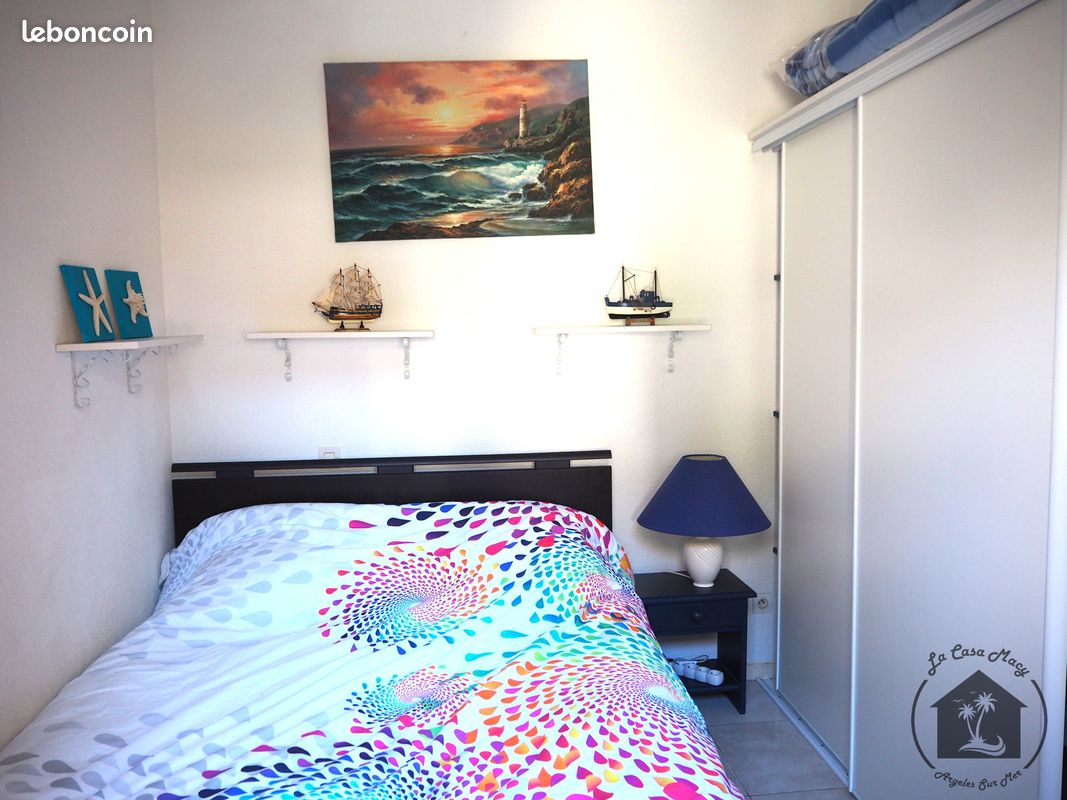Maison pour 5pers, 2 chambres et mezzanine, climatisée, piscine, plage à 800m (image 2)
