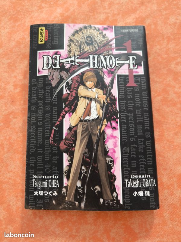 Tome 1 death note manga (image 1)