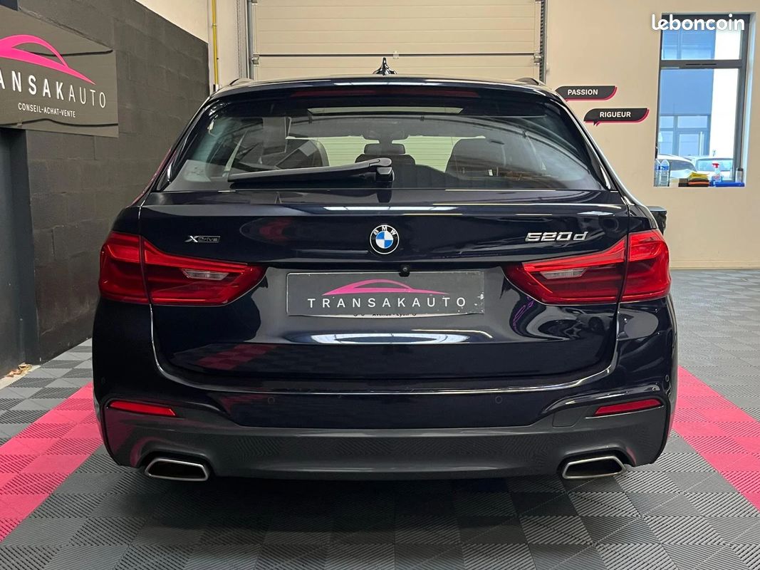 Bmw SERIE 5 TOURING 520 D 2.0 190 ch X DRIVE M SPORT / ENTRETIEN COMPLET BMW / MATRIX LED (image 4)