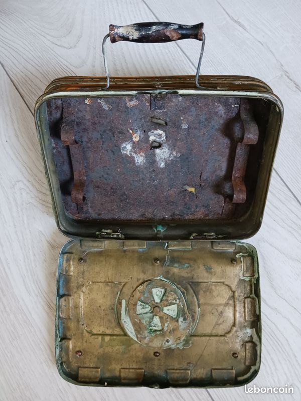 Ancienne Chaufferette En Laiton Girodon & Cie - Objet Vintage Pour Collection