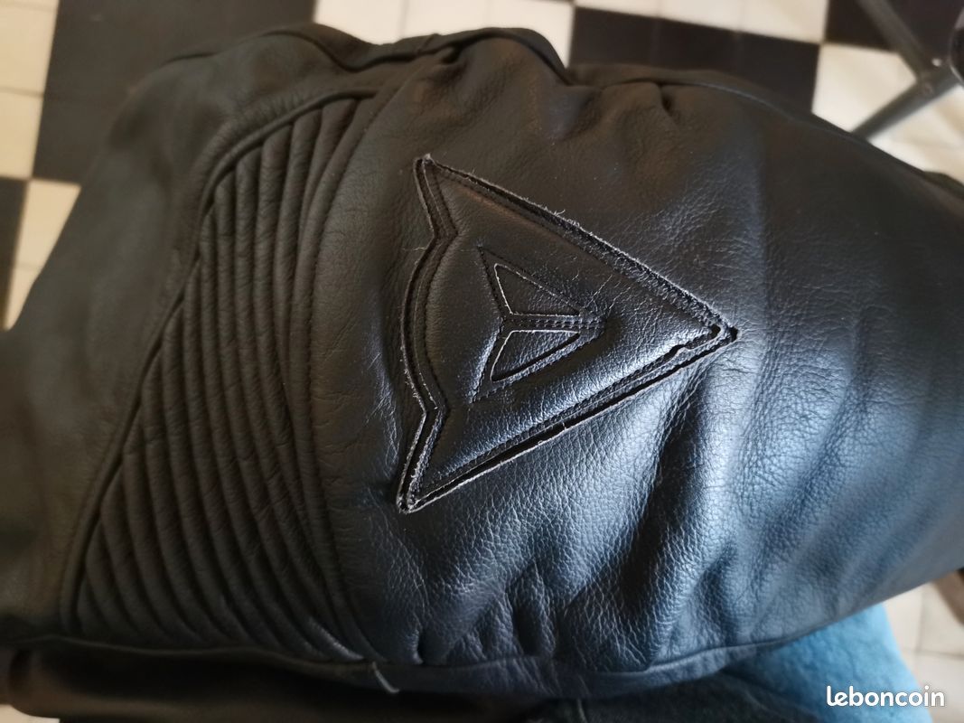 Pantalon homme cuir moto (image 3)