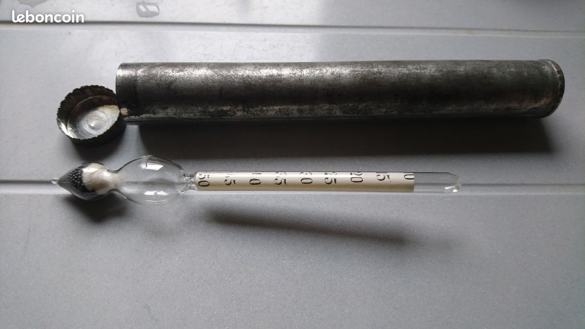 Pèse-sucre (sirop) ancien (image 1)