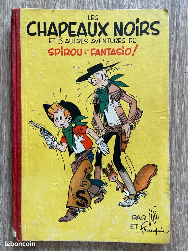 BD Spirou Les chapeaux noirs EO belge 1952 (image 1)