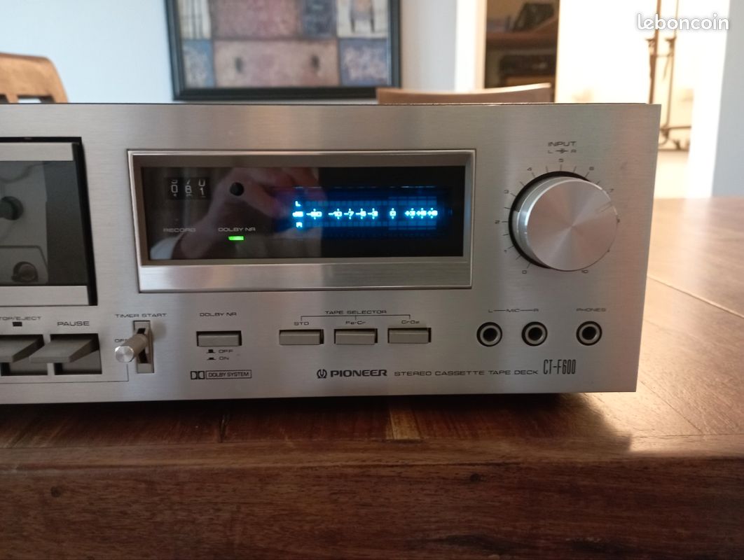 PLATINE CASSETTE VINTAGE Pionner CTF-500 à réviser EUR 59,99 - PicClick FR