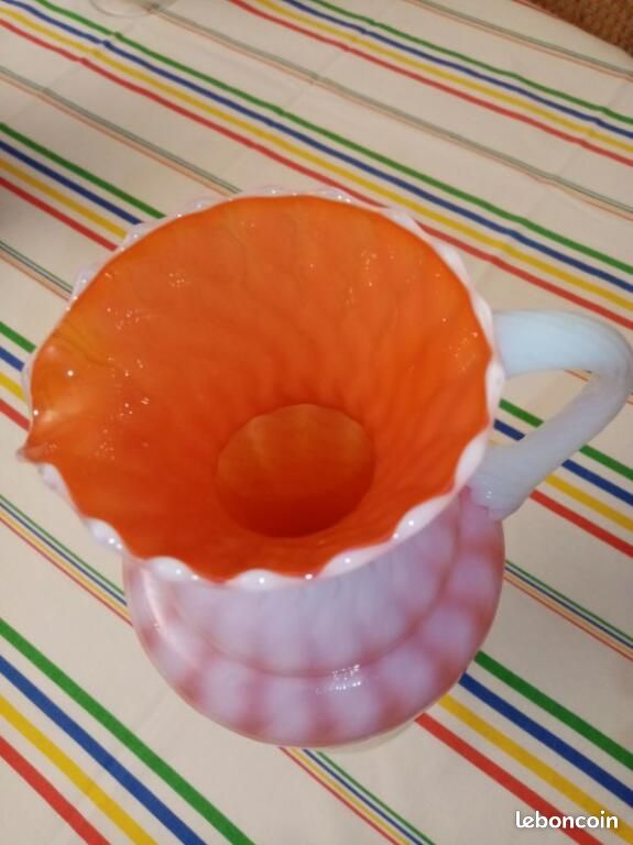 Grand pichet murano opaline (image 4)