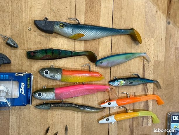 Lot De 5 Leurres Bomber Saltwater - 4 Pouces - Crankbait - Occasion USA