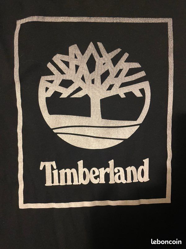 Tee-shirt Timberland noir manches longues 12 ans (image 3)