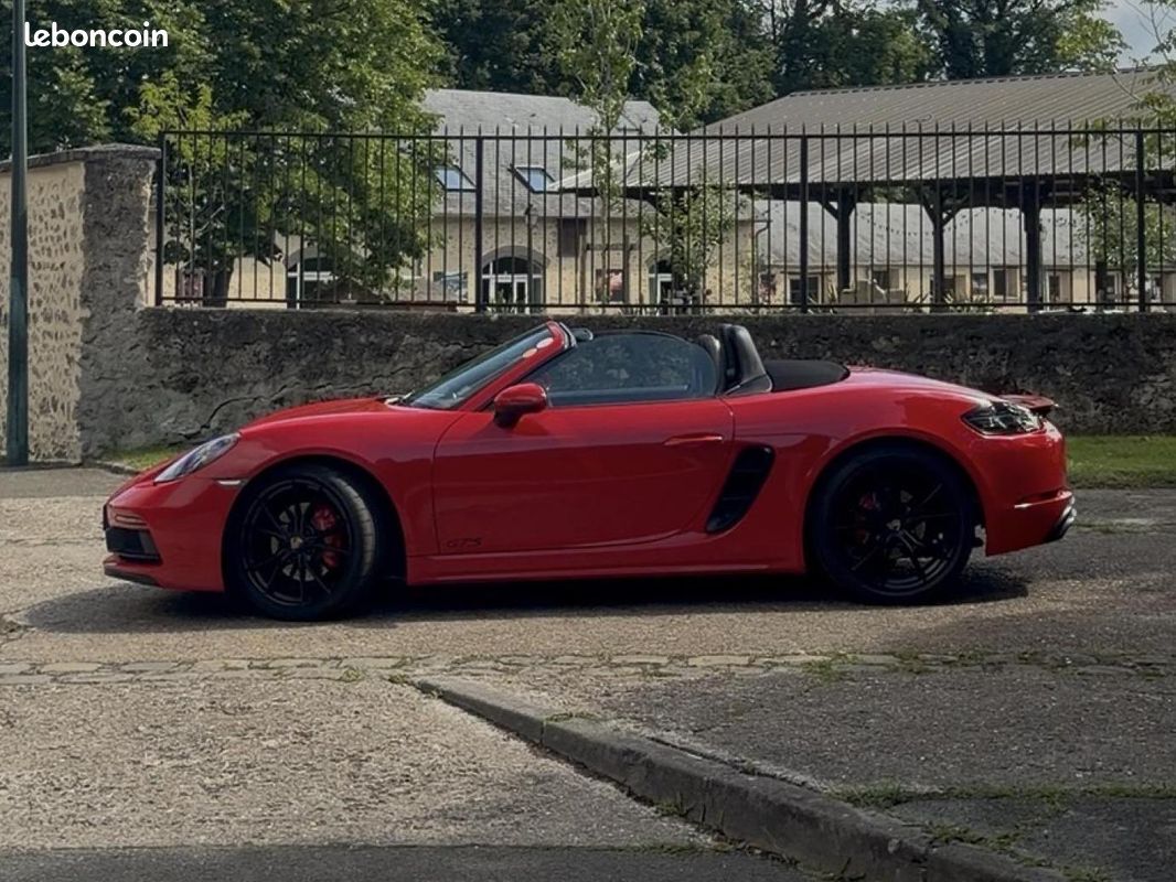 PORSCHE BOXSTER 718 GTS - Immat France - Suivi complet - Alcantara - Chrono - PSE - PASM (image 3)