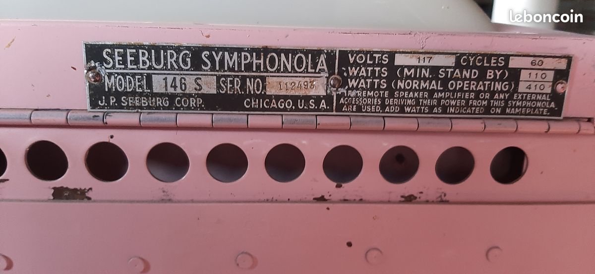 Jukebox seeburg Trashcan (image 2)