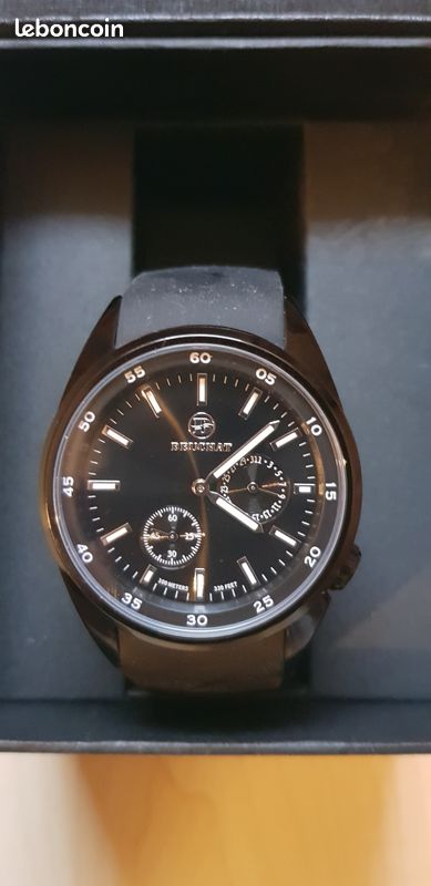 Montre beuchat noire (image 1)