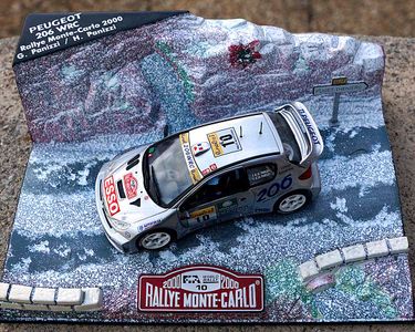 Peugeot 206 WRC - TAP Rallye de Portugal 2000 - Lopes - Lisboa - Skid