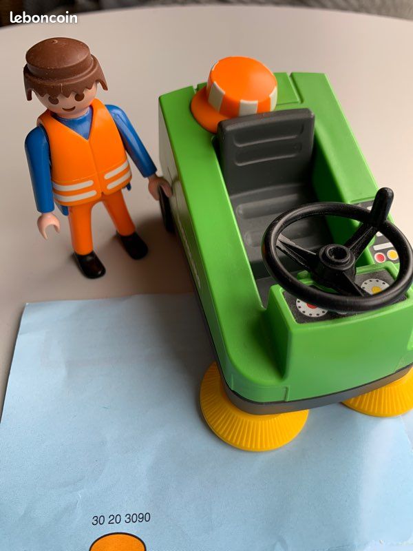 Playmobil 3790 Nettoyeuse Balayeuse – Neuf, Année 2000